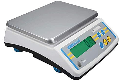 Image of Adam Equipment LBK 6 Compact Portable Rechargeable Bench Weighing Scales LBK6 6kg Capacity x 1g Readability with Parts Counting Feature