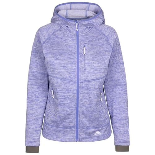 Image of Trespass Womens Fleece Full Zip, Grown On Hood And 3 Zip Pockets Tara
