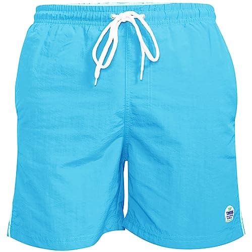 Image of Duke D555 Yarrow Mens King Size Swim Shorts Blue - 3XL - XXXL