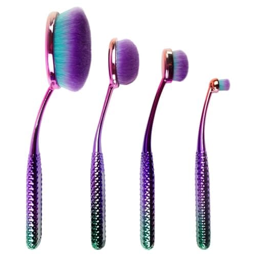 Image of Royal & Langnickel Moda Prismatic Face Perfecting Kit Brush Set 4Pc