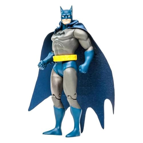 Image of McFarlane Toys, DC Multiverse, 5-inch DC Super Powers Batman Action Figure with 5 points of articulations, Collectible DC Retro 1980’s Super Powers Line Figure – Ages 12+