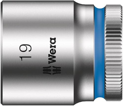Image of Wera Zyklop Socket 3/8in Drive 19mm
