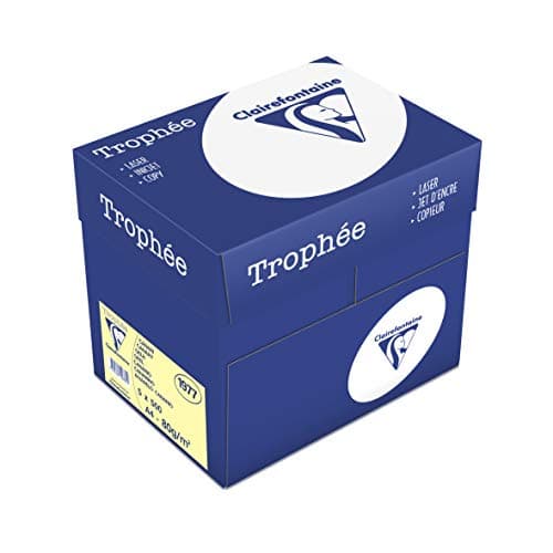 Image of Clairefontaine Trophee Colours Paper 80gsm Ream-wrapped A4 Orange Ref 1878 [500 Sheets]