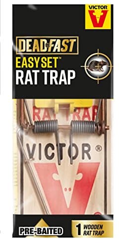 Image of Victor 20300402 Deadfast Easy Set Rat Trap, Wooden