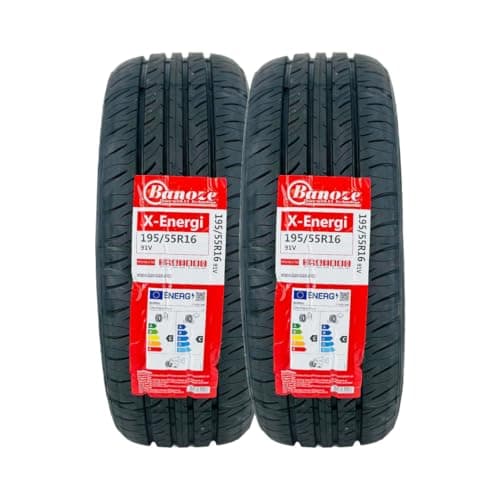 Image of BANOZE X-Energi 195/55R16 85V Car Tyre – Fuel Efficient, Low Noise, Radial Tyre, Durable Tread for Wet & Dry Roads - 1955516 (2)