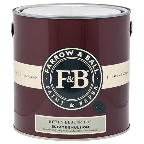Image of Farrow & Ball Bothy Blue No. G11 Estate Emulsion 2.5L
