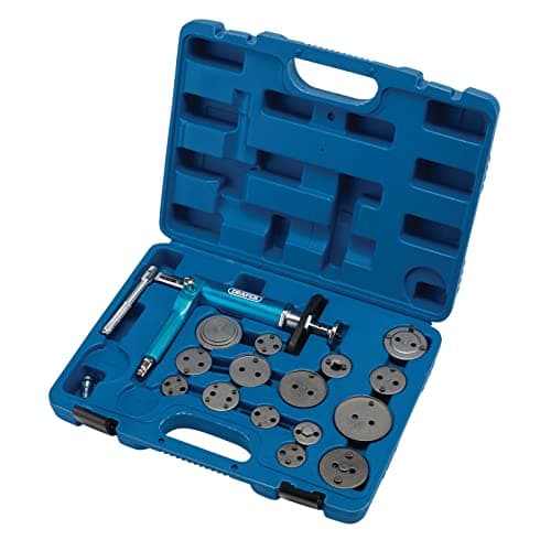 Image of Draper 09443 Pneumatic Brake Caliper Wind-Back Tool Kit (16 Piece)