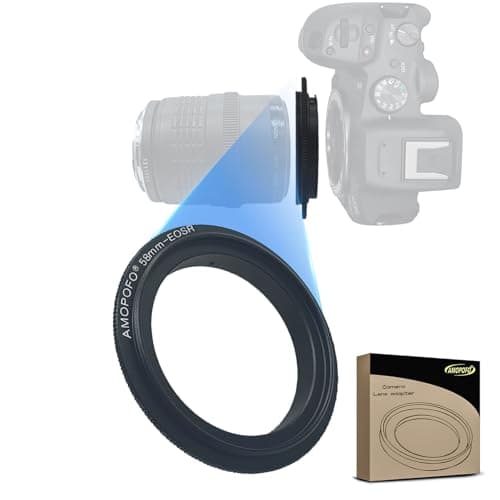 Image of 58mm-EOS R Filter Thread Macro Reverse Mount Adapter Ring,For Canon EOS R Full Famer Camera