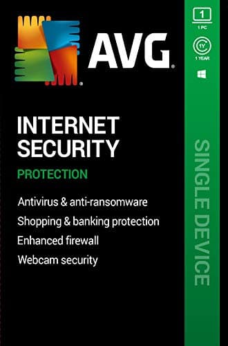 Image of AVG Internet Security for Windows 2020 | 1 Device | 1 Year | PC | PC Activation Code by email