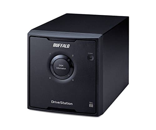 Image of BUFFALO DriveStation Quad 4-Bay 24TB (4x6TB) TAA Desktop External Hard Drive USB 3.2
