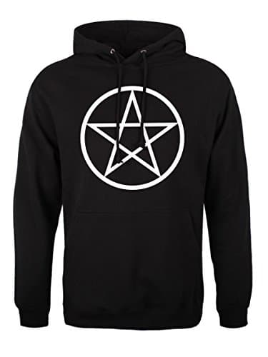 Image of Grindstore Pentagram Hoodie - Gothic Black Mens
