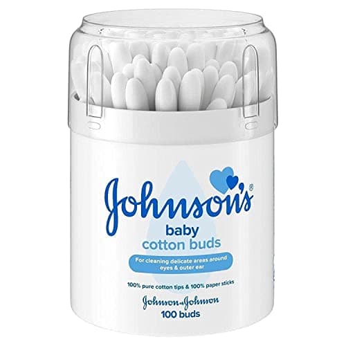 Image of Johnson and Johnson Baby Cotton Buds 0.053 g (Pack of 100)