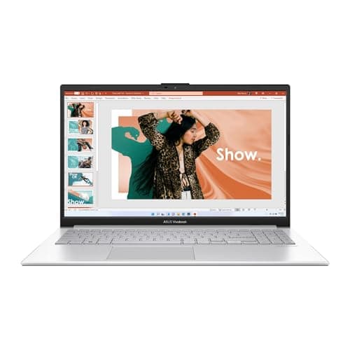 Image of ASUS Laptop Vivobook 15 E1504FA 15.6 Full HD Laptop (AMD Ryzen 5-7520U, 8GB RAM, 512GB SSD, Windows 11, WiFi 6E)