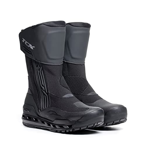 Image of TCX Dainese - CLIMA 2 SURROUND GORE-TEX, Motorcycle Touring Boots, Man, Black/Dark-Grey, 42