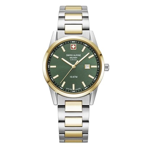 Image of swiss alpine military Women's Analogue Quartz Watch 7767.1144SAM Stainless Steel, Bracelet
