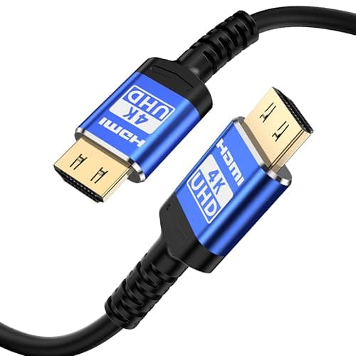 Image of Adrenenjoyer 18Gbps HDMI Cable 5M with Gripping Connectors,4K High Speed Ethernet 2.0 Flexible Cable, Support 4K@60Hz HDR,HDCP2.2,ARC,3D and CEC, for HDTV/PS4/3/Xbox/Monitor/Projector ect