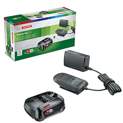 Image of Bosch Battery and Charger Starter Set PBA 18V (18 Volt System, 2.5Ah Battery, Charger, in Carton Packaging)