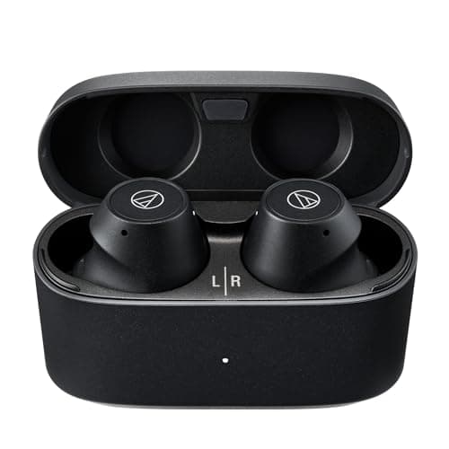 Image of Audio-Technica ATH-CKS30TW+ Wireless Headphones (Matte Black)