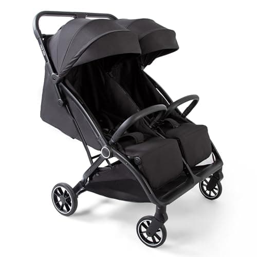 Image of Red Kite Push Me Duet Twin Stroller - Black