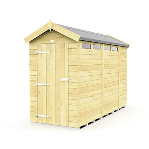 Image of Total Sheds 4x10 Apex Security Shed Fast 2-5 Days Delivery Anywhere In The U.K