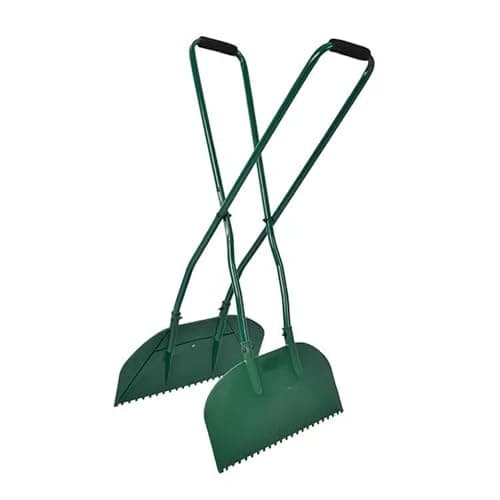 Image of Easy Shopping Garden Leaf Scoops, Heavy-Duty Leaf Grabbers Long Handled Plastic Collection Tools/Garden Leaf Collector/Leaf Picker