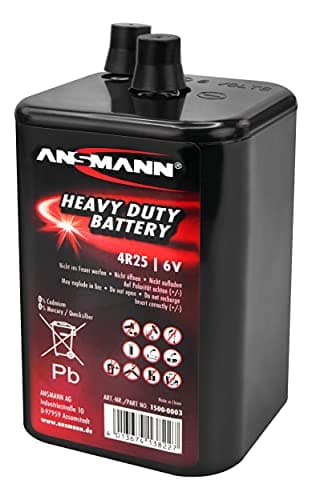 Image of ANSMANN 4R25 6 V Zinc Carbon Battery