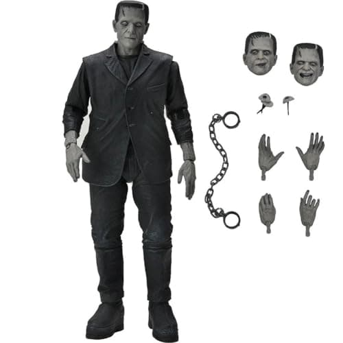 Image of Anjinguang Ultimate Frankenstein's Monster Figure Anime Action Figurine 18cm Movable Joints (with Accessories) Standing Pose Model PVC Statue Collectible Home Decor Gifts