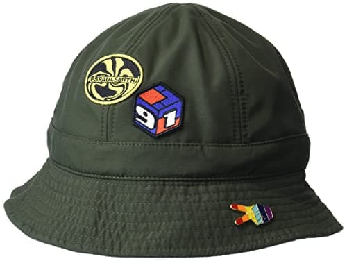 Image of PS by Paul Smith Men's Bucket Rave Hat, Khaki, S