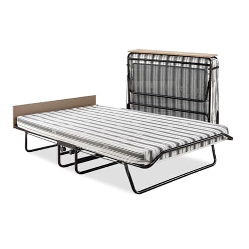 Image of JAY-BE Supreme Folding Bed with Rebound e-Fibre Mattress and Automatic Folding Legs, Compact, Small Double