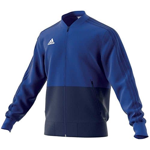 Image of Adidas Men Condivo 18 Presentation Jacket - Bold Blue/Dark Blue/White, Small