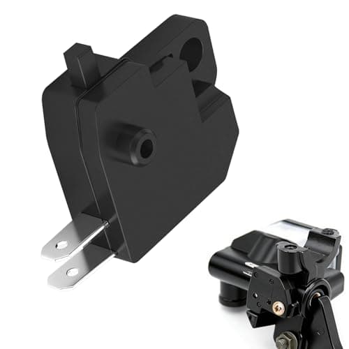 Image of Motorcycle Brake Light Switch, Universal Handlebar Brake Light Control Switch for Motorbikes, Front Brake Switch Left or Right Stop Light Switch Compatible with Honda Suzuki Yamaha (Left)