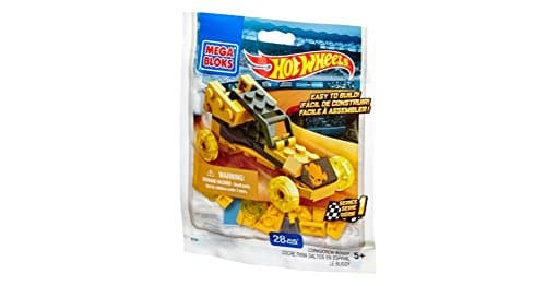 Image of Mega Bloks Hot Wheels Series 1 Corkscrew Buggy (91767) -28 pcs