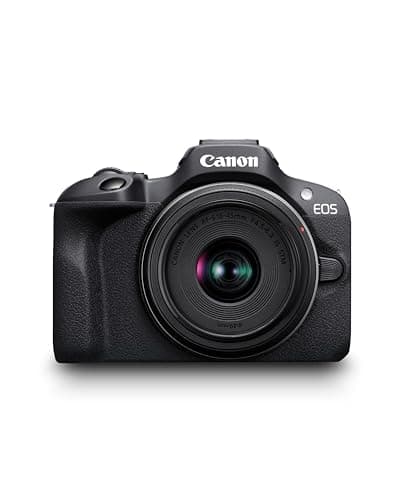 Image of Canon EOS R100 - Compact Mirrorless Digital Camera - 24.1 MP, 4K Resolution - Dual Pixel CMOS AF, DIGIC 8 Processor - 6.5 FPS Continuous Shooting - Face & Eye Detection, Bluetooth, Wi-Fi, GPS
