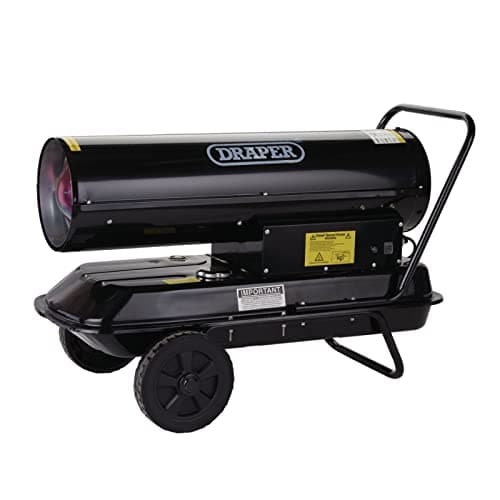 Image of Draper 04175 230V Diesel and Kerosene Space Heater, 68,250 BTU/20kW