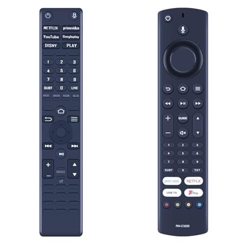 Image of CLVIZCXOM Remote Control Suitable for JVC Fir-e Smart 4K Ultra HD HDR LED TV LT-43CF810 LT-50CF810 LT-55CF810 LT-65CF810