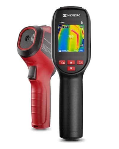 Image of D01 Lite Infrared Thermometer gun, -20°C~550°C Visual Thermometer, 2.4" Full-Screen Live Tracking Temperature Gun, 96 * 96 IR Resolution HVAC Tools, Dual-mode 14h Use, Intuitive Buttons
