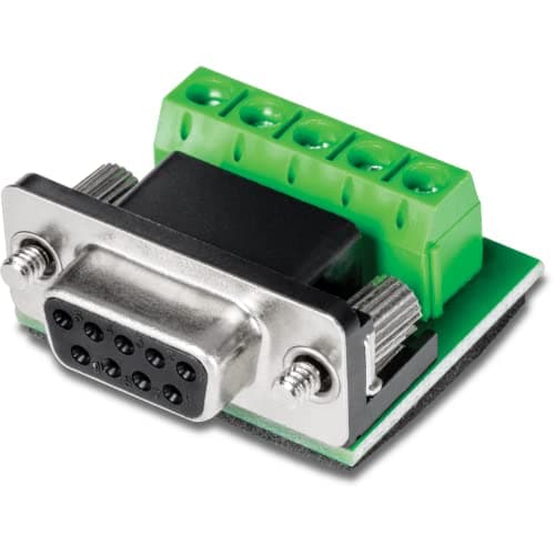 Image of TRENDnet RS232 to RS422 RS485 Converter Adapter, Serial Port Data Converter, Black, TI-S100