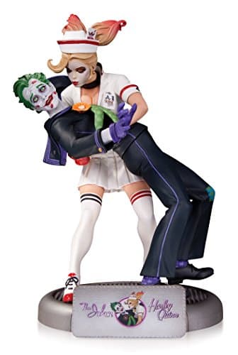 Image of DC Comics MAY150291 1st Edition Bombshells Joker and Harley Quinn Statue