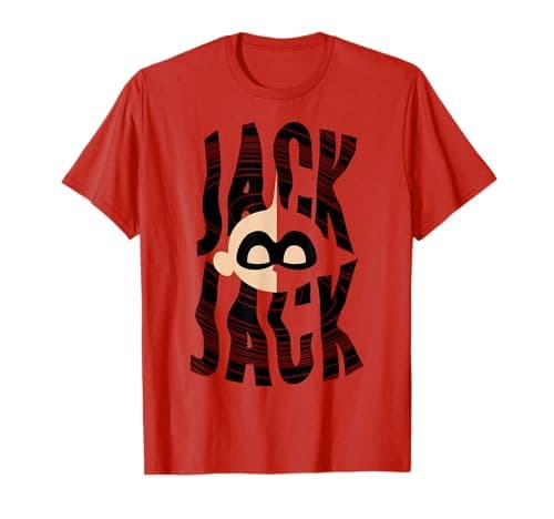 Image of Disney Pixar Incredibles 2 Jack-Jack Character Portrait T-Shirt