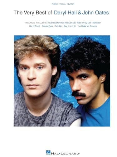 Image of The Very Best of Daryl Hall & John Oates. Piano, Vocal And Guitar.