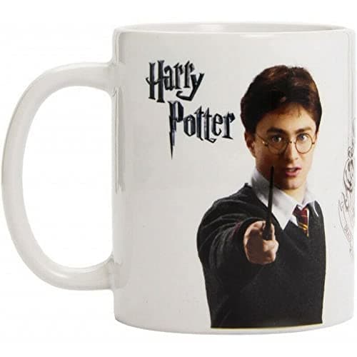 Image of Pyramid International Harry Potter Ceramic Mug with Photograph of Harry and Hogwarts Crest in Presentation Box - Official Merchandise