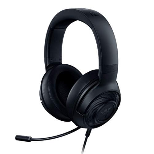 Image of Razer Kraken X Ultralight Gaming Headset: 7.1 Surround Sound - Lightweight Aluminum Frame - Bendable Cardioid Microphone - for PC, PS4, PS5, Switch, Xbox One, Xbox Series X|S, Mobile - Black