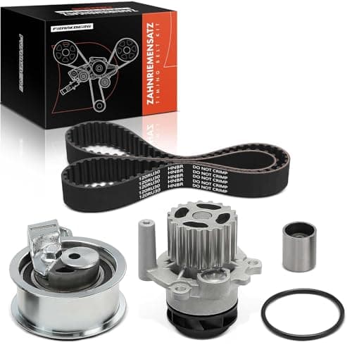 Image of Frankberg Timing Belt Tensioner Pulley Tensioning Device Belt Tensioner V-Ribbed Belt Drive Deflection Guide Pulley Replace# KP15569XS-2