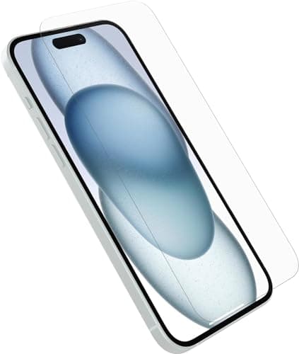 Image of OtterBox Glass Screen Protector for iPhone 15 Pro Max, Tempered Glass, Scratch Protection, Drop Defense for Shatter Protection