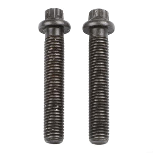 Image of HomeVortex 2PCS Connecting Rod Screw M9x50 WHT001319 Compatible with For A4 B8 For Q5 For Passat Metal Black Engine Bolt Replacement
