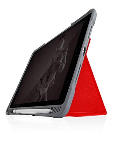 Image of STM Goods Dux Plus Duo Case for iPad 7th/8th/9th Generation, Red