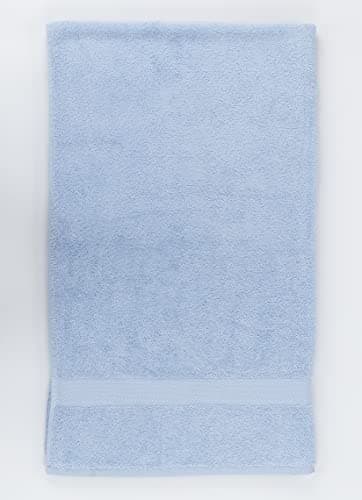 Image of La Maison 100% Egyptian Cotton 600GSM Premium Towels Super Soft Everyday Use Fade Resistant Highly Absorbent Quick Dry Face Hand Bath Sheet (90cm x 150cm Bath Sheet, Sky Blue)