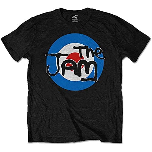 Image of The Jam - Spray Target Logo Men's Medium T-Shirt - Black
