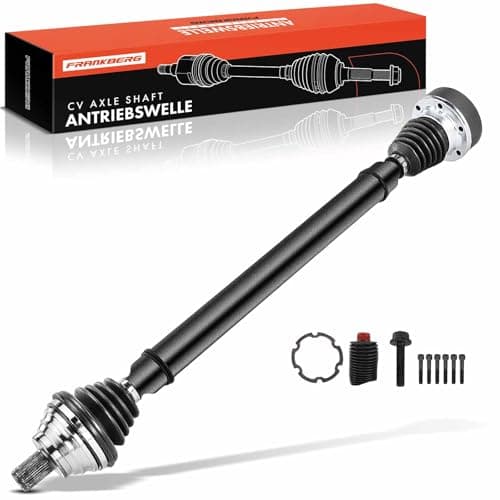 Image of Frankberg Joint Kit Drive Shaft CV Joint Kit Mitout ABS Ring Front Axle Right Compatible with A3 8P1 1.6L 2003-2007 Golf V 1K1 1.6L 2003-2008 Jett.a III 1K2 Replace# 1K0407272BN