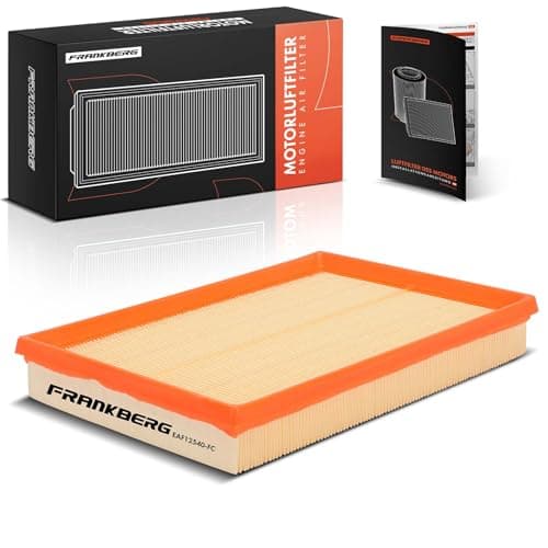 Image of Frankberg 1x Engine Air Filter Petrol/Diesel Compatible with Combo Box/MPV 1.2L-1.7L 2001-2012 Corsa C X01 1.0L-1.8L 2000-2009 Meriva X03 1.2L-1.8L 2003-2010 Replace# 13270886